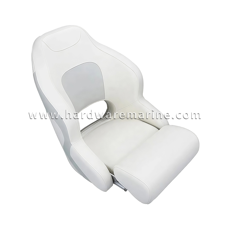 டீலக்ஸ் ஃபிளிப்-அப் கடல் இருக்கை (வெளிர் சாம்பல் & அடர் சாம்பல்)
